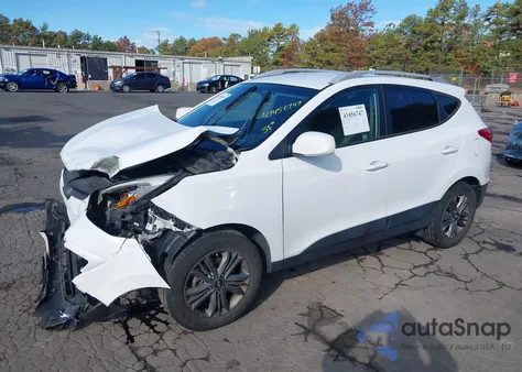 2014 Hyundai Tucson Se z USA, uszkodzony, nr VIN KM8JUCAG5EU878458